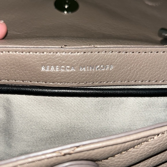 Rebecca minkoff Edie Date Night Crossbody deep taupe NWT - Picture 11 of 16